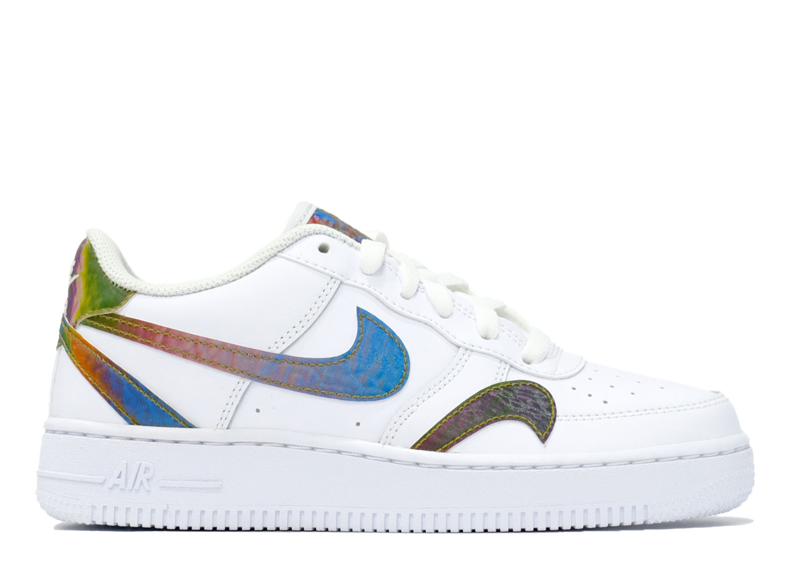 AIR FORCE 1 Misplaced Swooshes White (GS) | Level Up