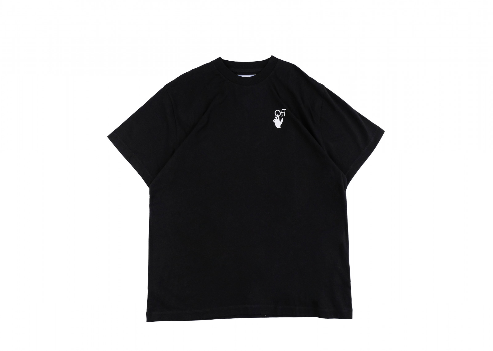 OFF WHITE AGREEMENT BLACK WHITE TEE image 2