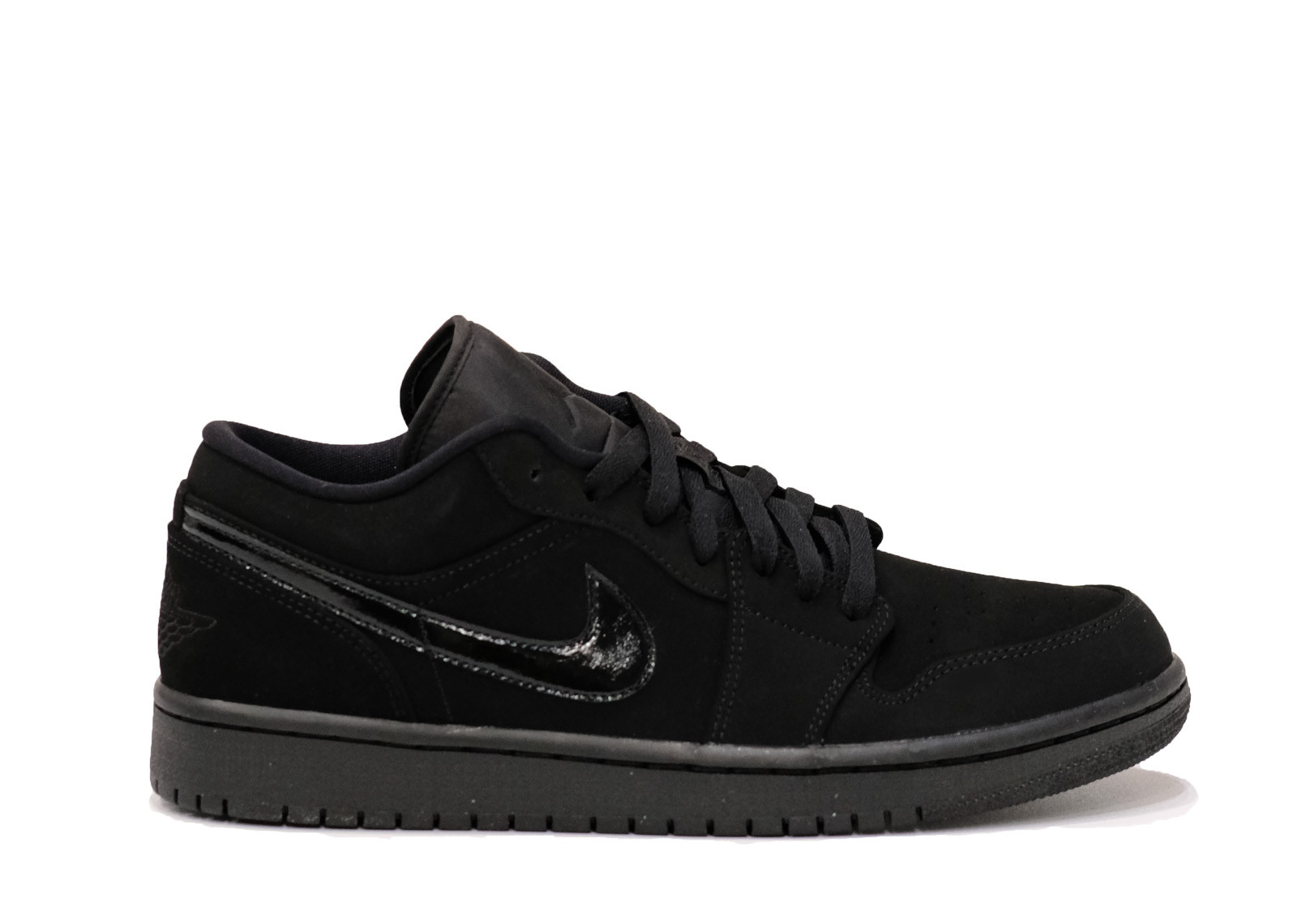 AIR JORDAN 1 LOW "TRIPLE BLACK image 1