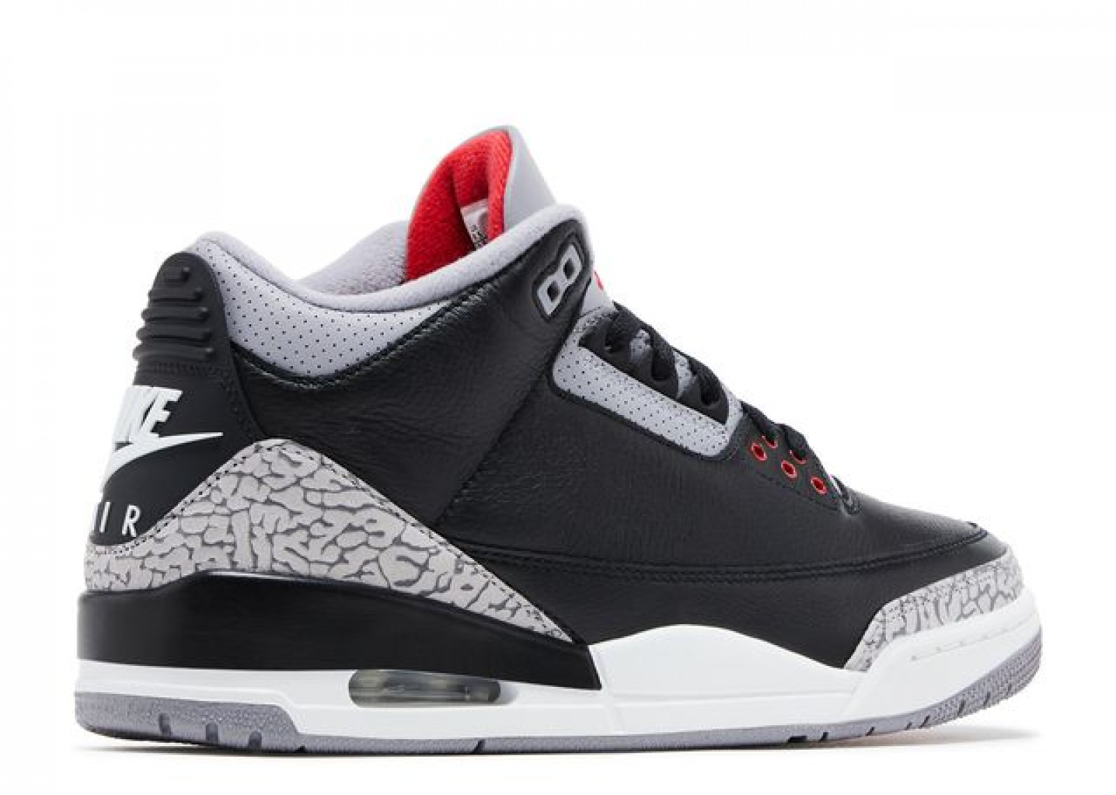 AIR JORDAN 3 RETRO OG BLACK CEMENT 2024 image 3