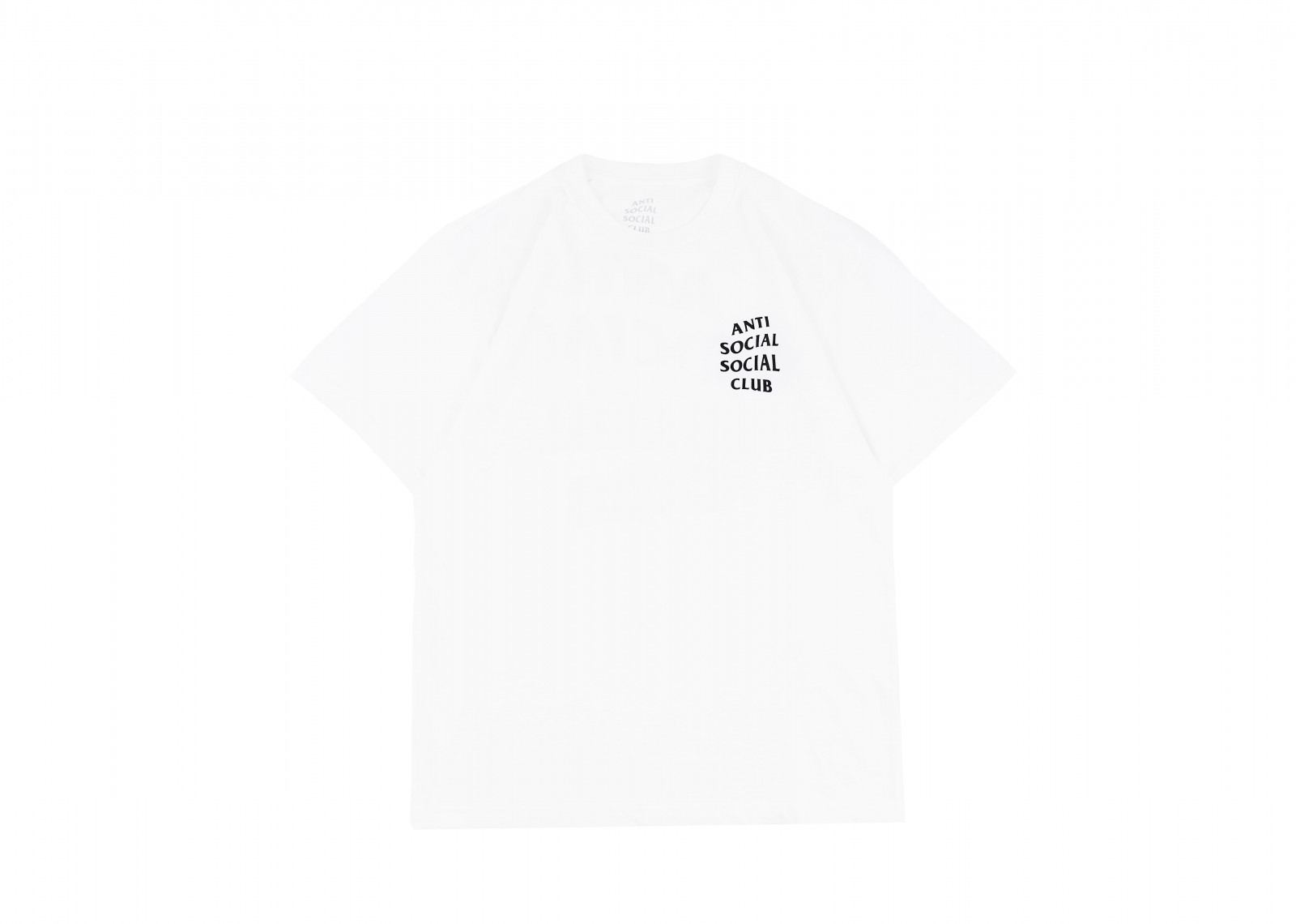 ANTI SOCIAL SOCIAL CLUB LOGO WHITE TEE image 2