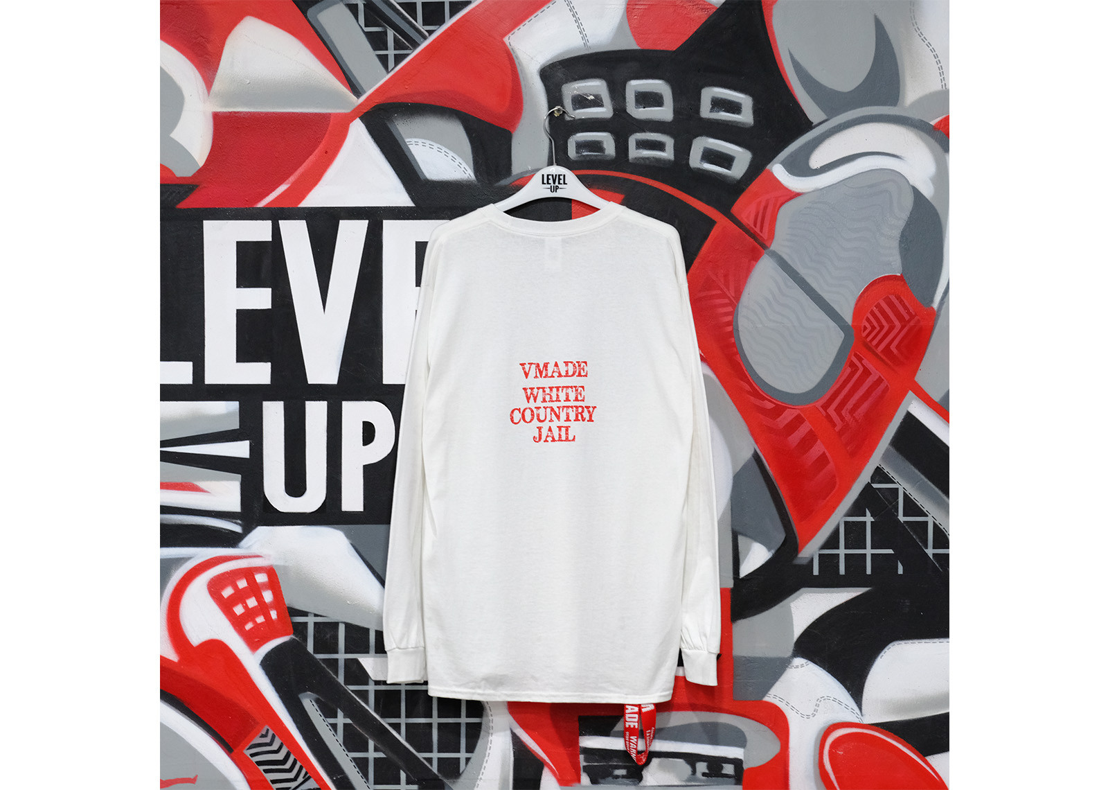 V/MADE JAIL TEE WHITE image 1