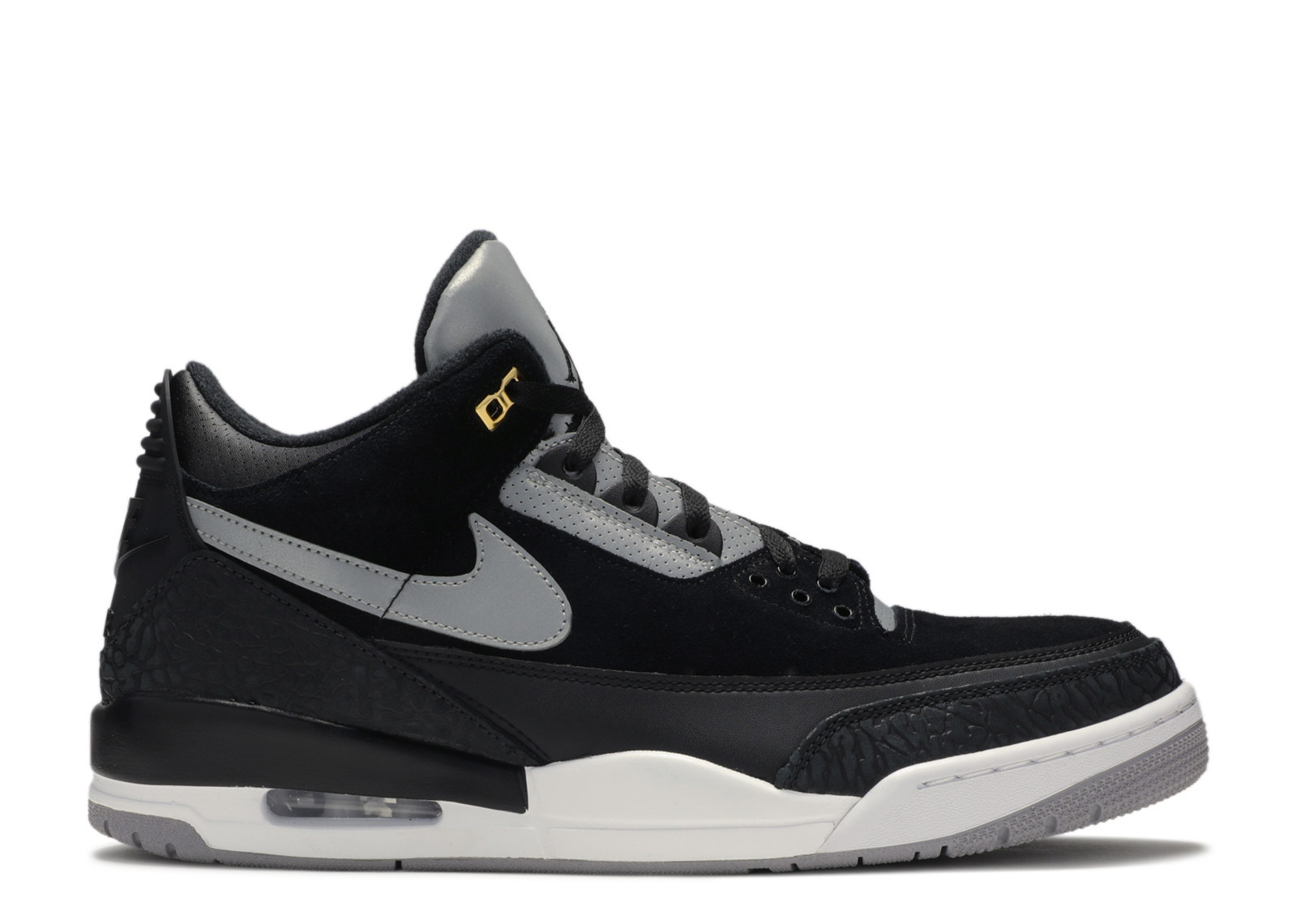 AIR JORDAN 3 RETRO TINKER BLACK CEMENT | Level Up