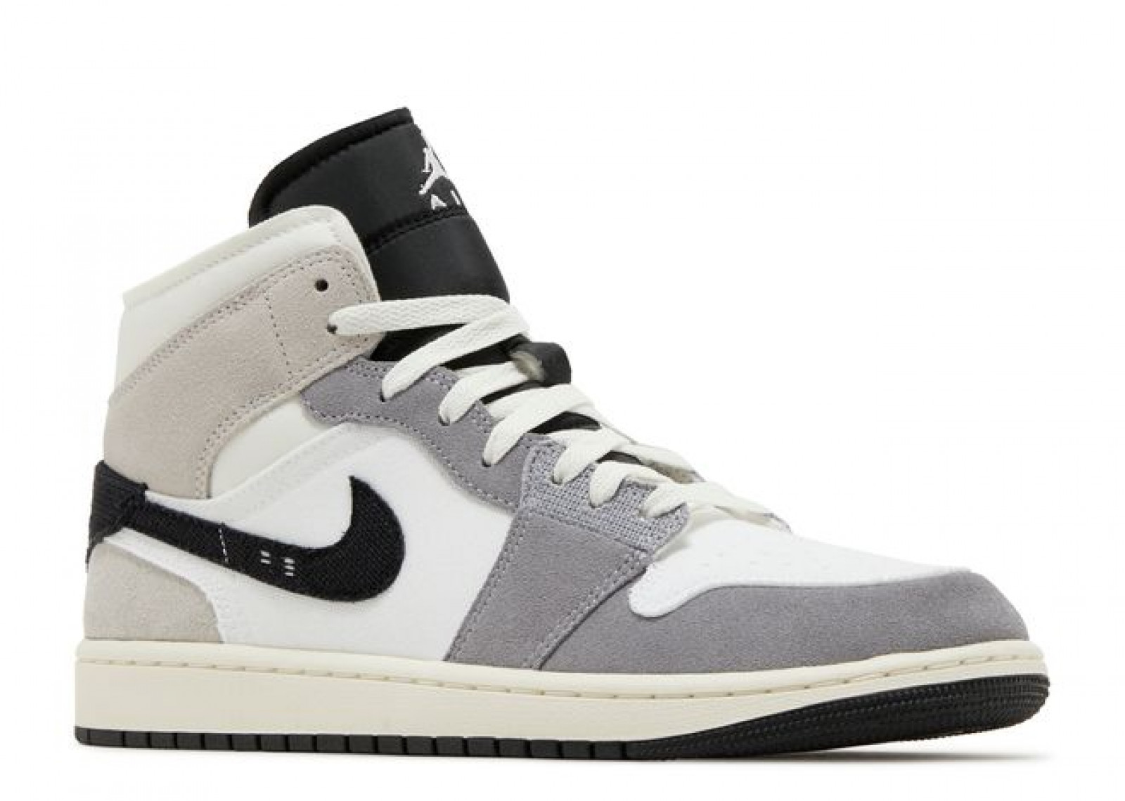 AIR JORDAN 1 MID SE CRAFT CEMENT GREY image 2