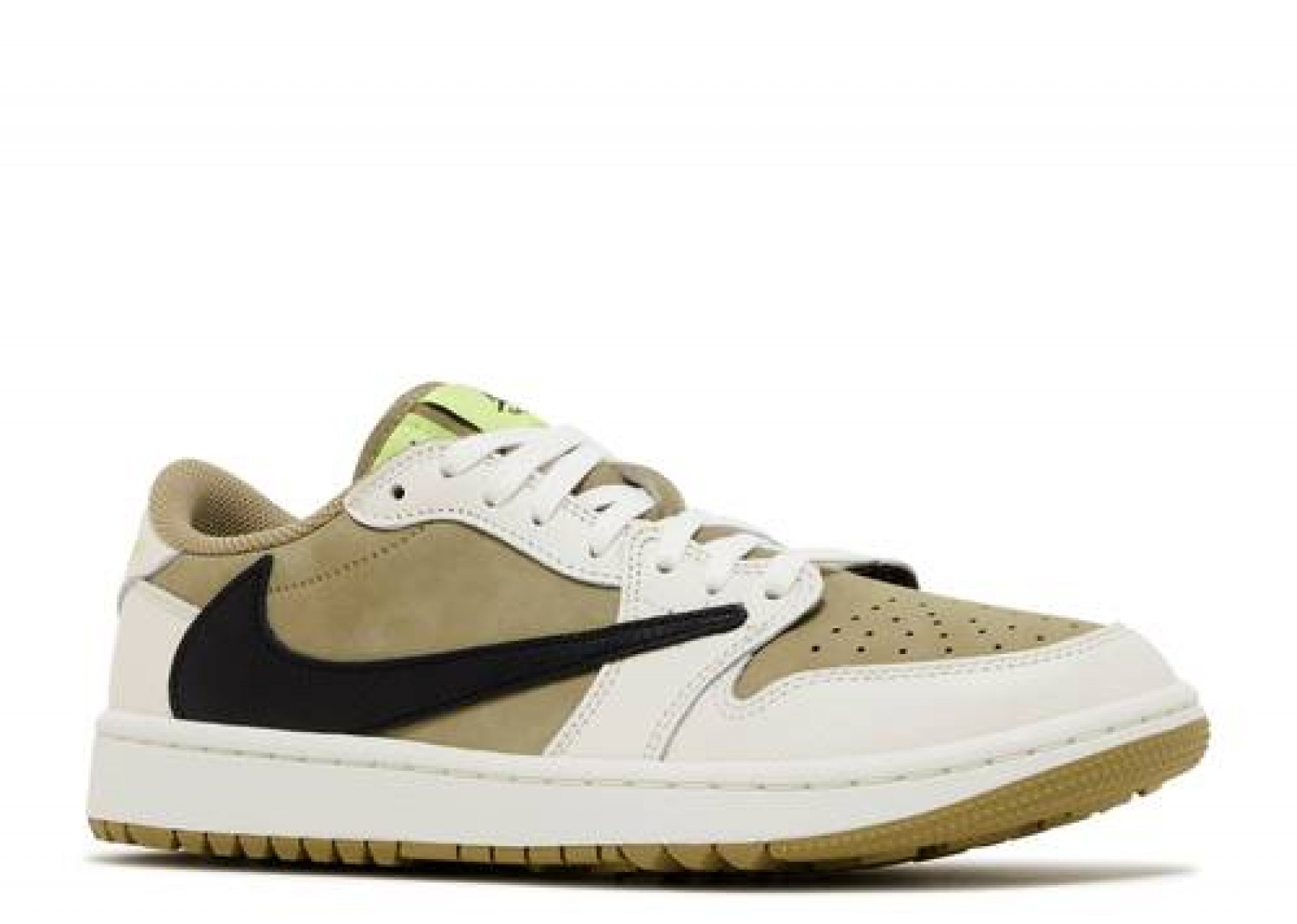 TRAVIS SCOTT X AIR JORDAN 1 LOW GOLF NEUTRAL OLIVE | Level Up