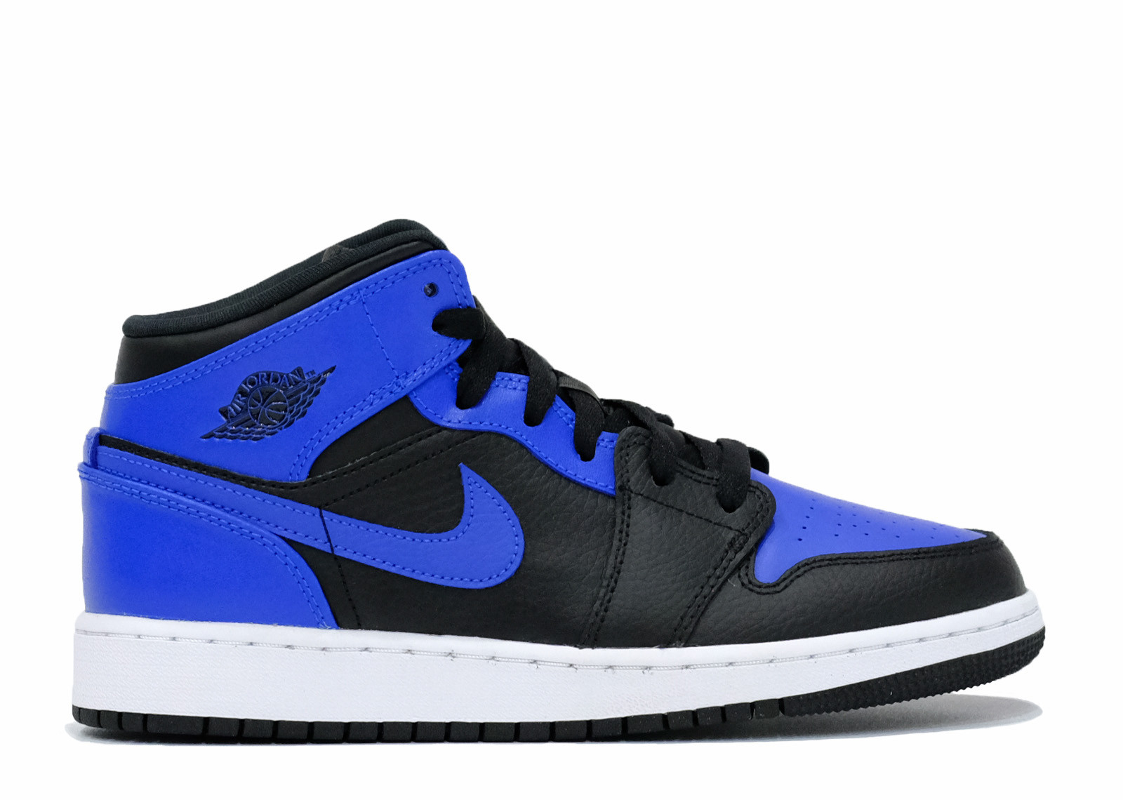 AIR JORDAN 1 MID HYPER ROYAL (GS) image 1