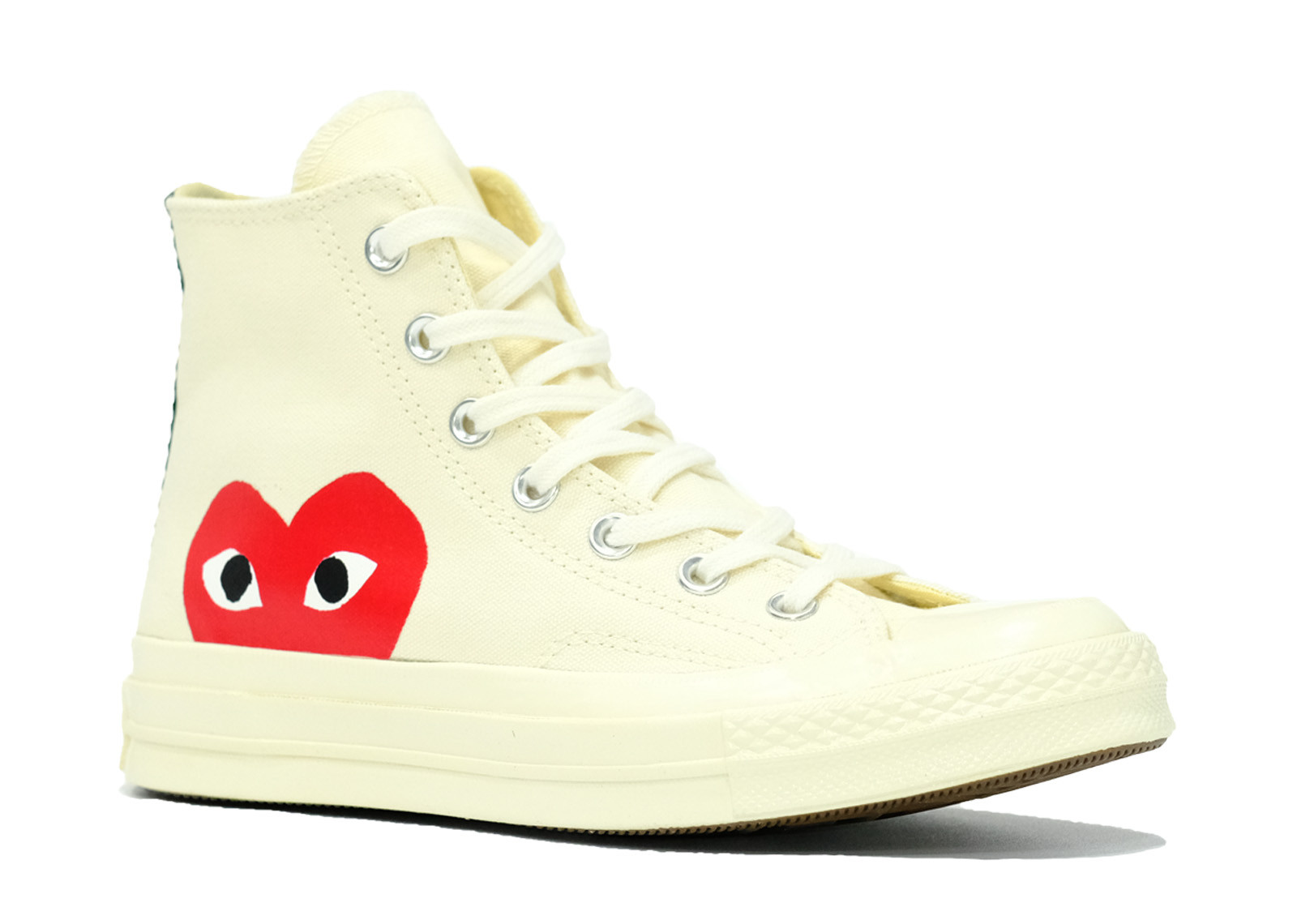 CONVERSE CHUCK 70 HI X COMME DES GARCONS "PLAY WHITE" image 3