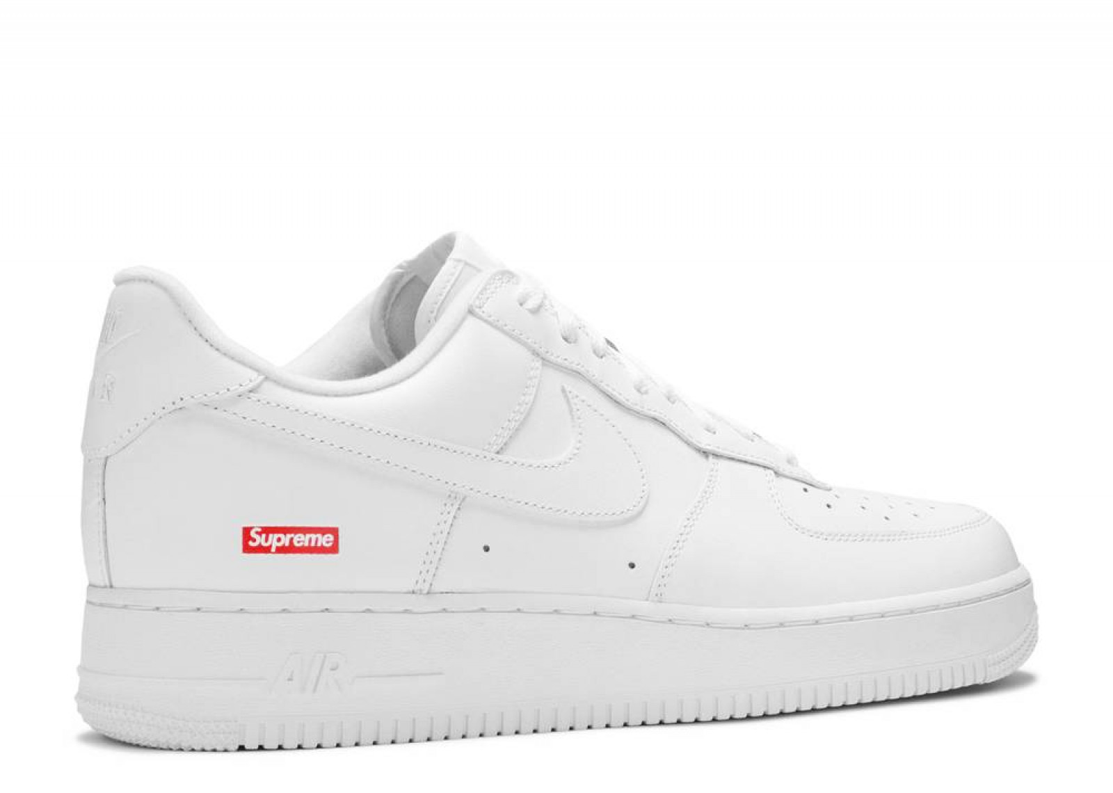 SUPREME X AIR FORCE 1 LOW BOX LOGO - WHITE image 3