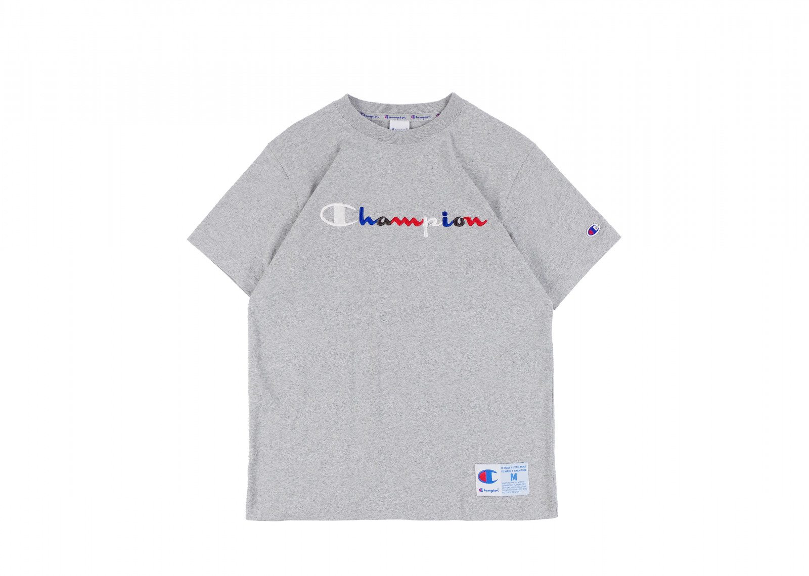 CHAMPION TRICOLOR GREY TEE image 1