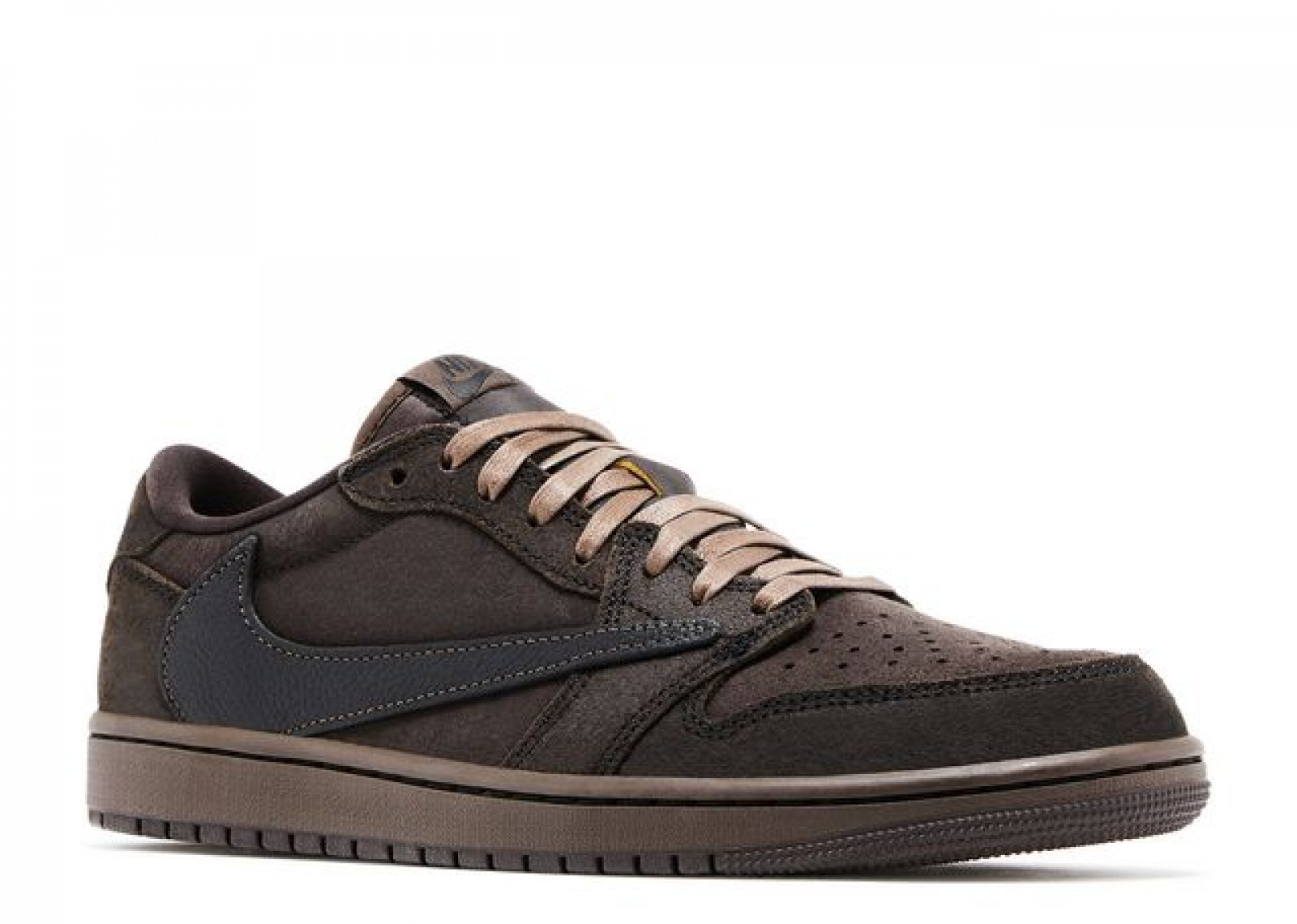 TRAVIS SCOTT X AIR JORDAN 1 LOW OG SP VELVET BROWN image 2