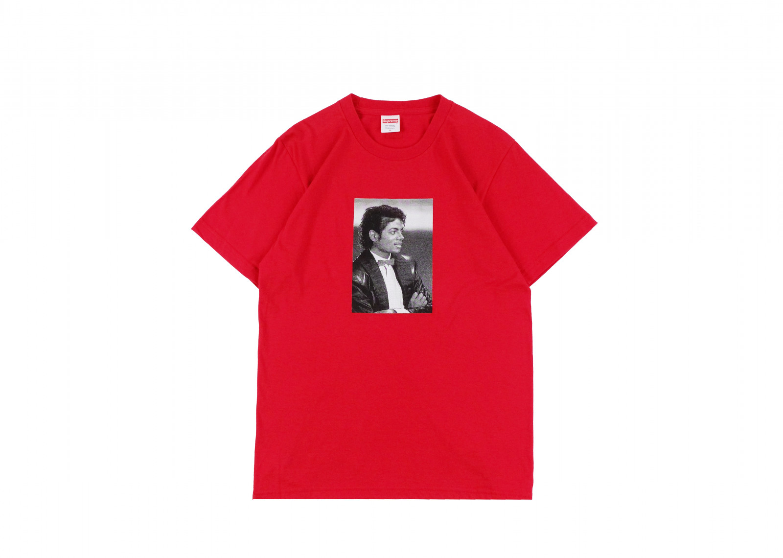 SUPREME MICHAEL JACKSON TEE RED image 1