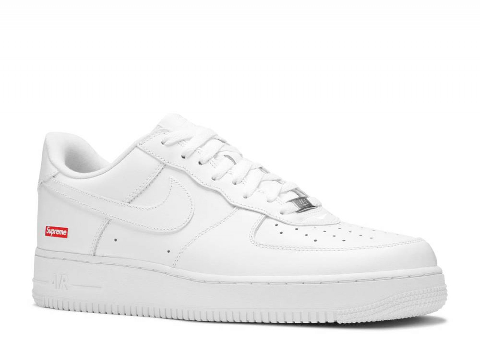 SUPREME X AIR FORCE 1 LOW BOX LOGO - WHITE image 2