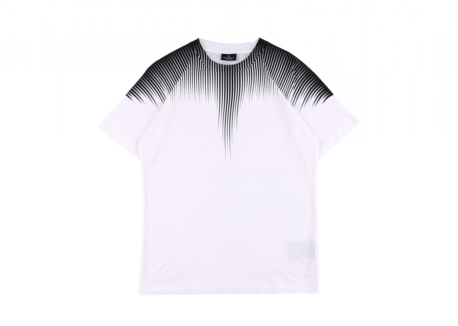 MARCELO BURLON SS20 FALLS WING BASIC WHITE BLACK image 1