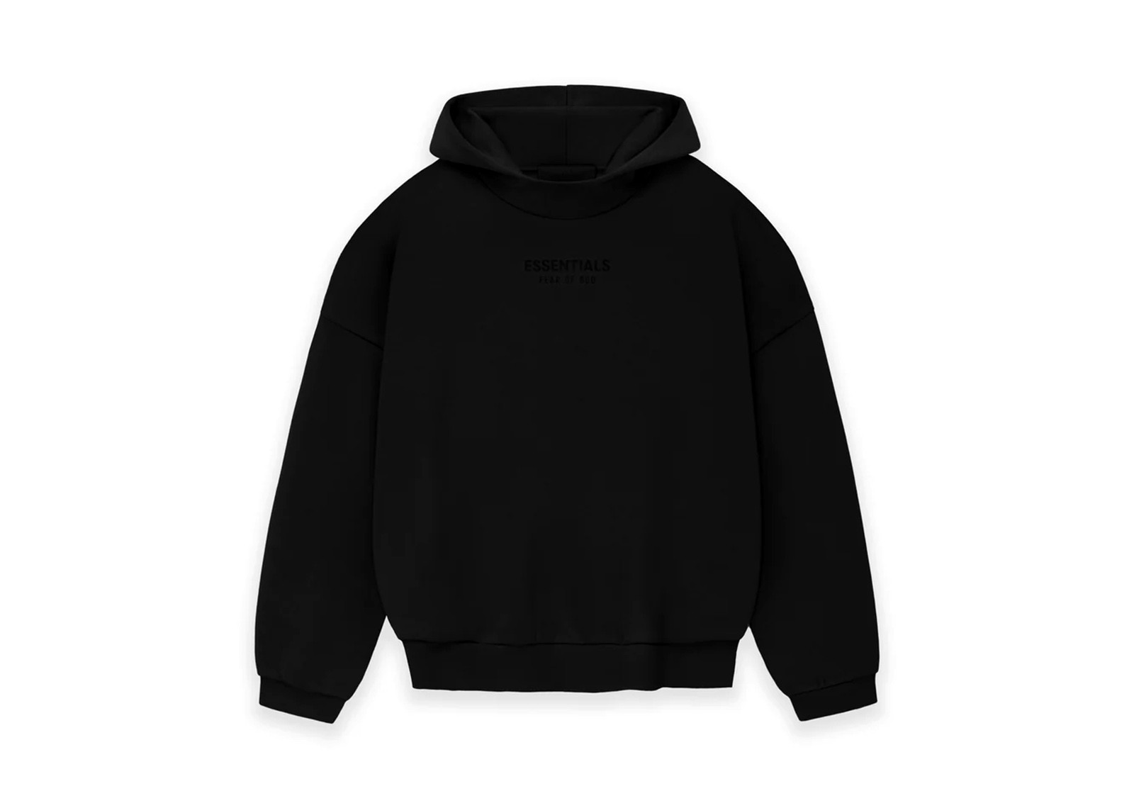 FOG ESSENTIALS HOODIE JET BLACK image 1