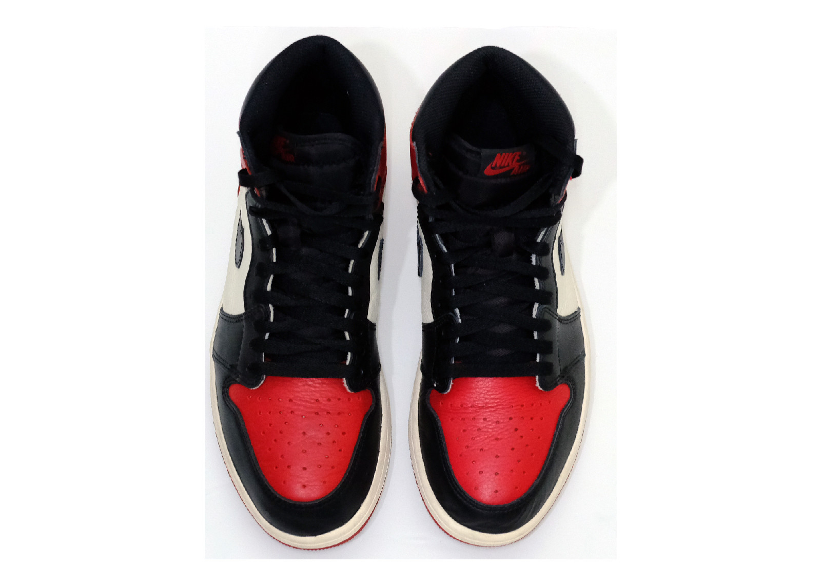 AIR JORDAN 1 HIGH BRED TOE (USED) image 3