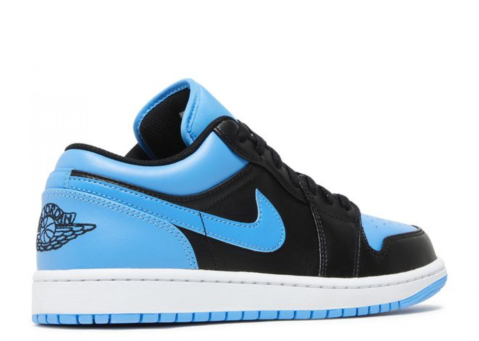 AIR JORDAN 1 LOW UNIVERSITY BLUE BLACK image 3