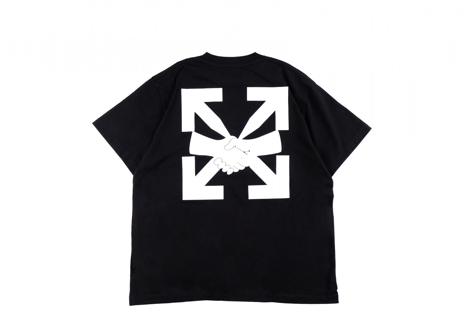 OFF WHITE AGREEMENT BLACK WHITE TEE image 1