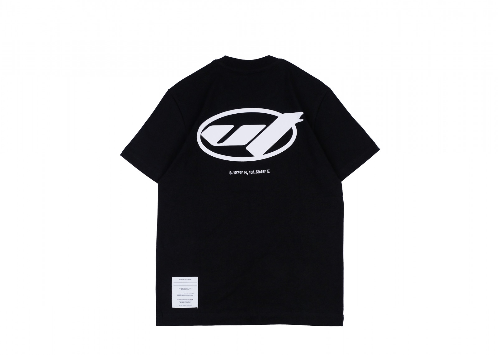 VTMT PLANET LOGO BLACK TEE image 1