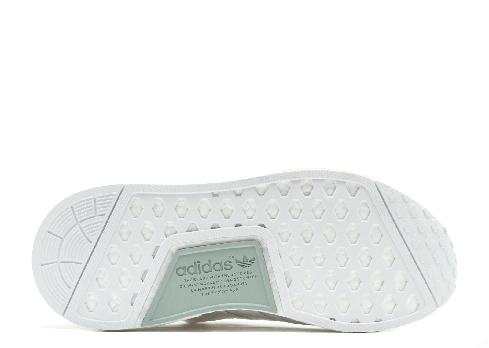 Adidas women's nmd_r1 w hotsell white y tactile green