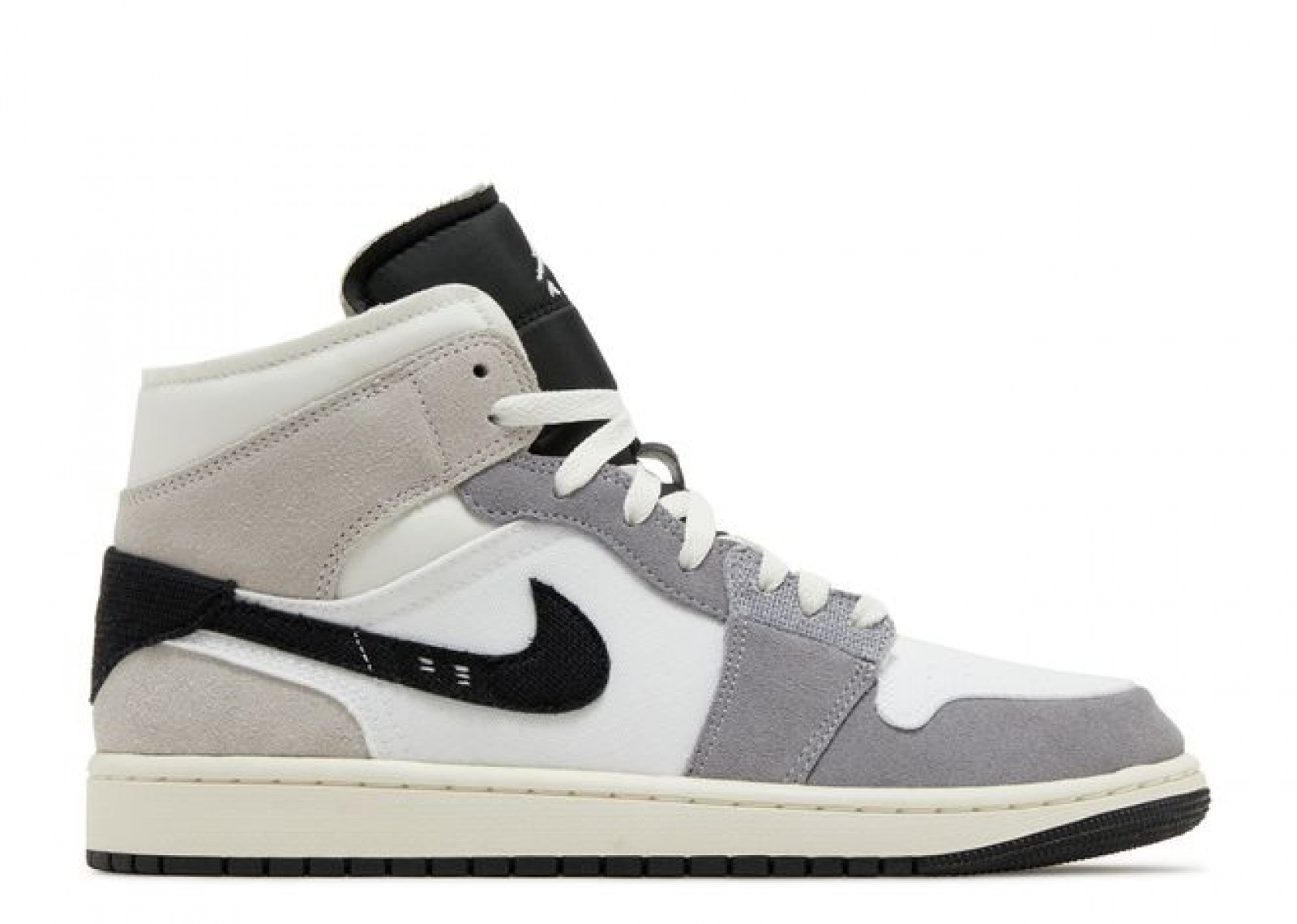 AIR JORDAN 1 MID SE CRAFT CEMENT GREY image 1