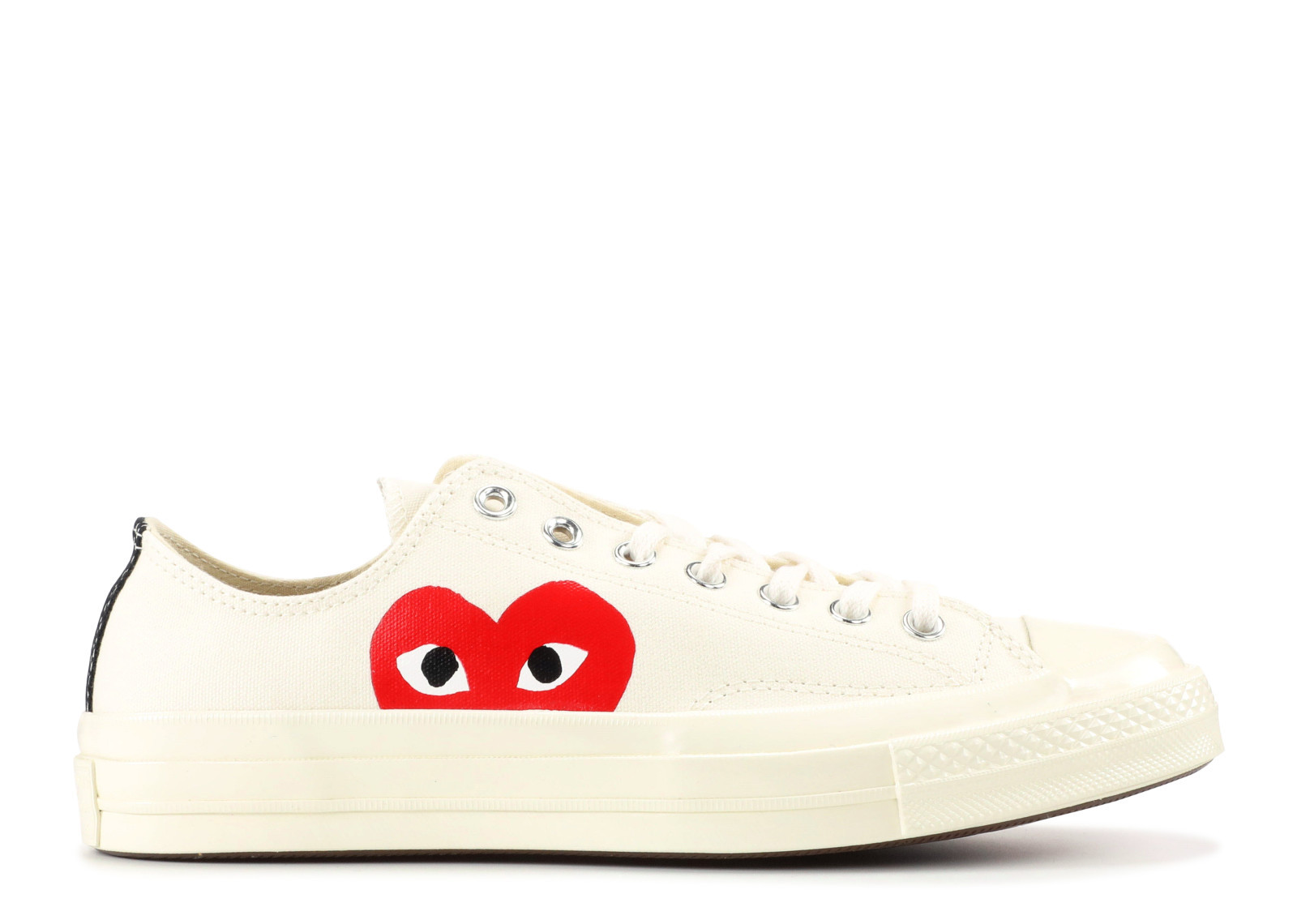 CONVERSE CHUCK 70 LOW X COMME DES GARCONS "PLAY WHITE" image 1