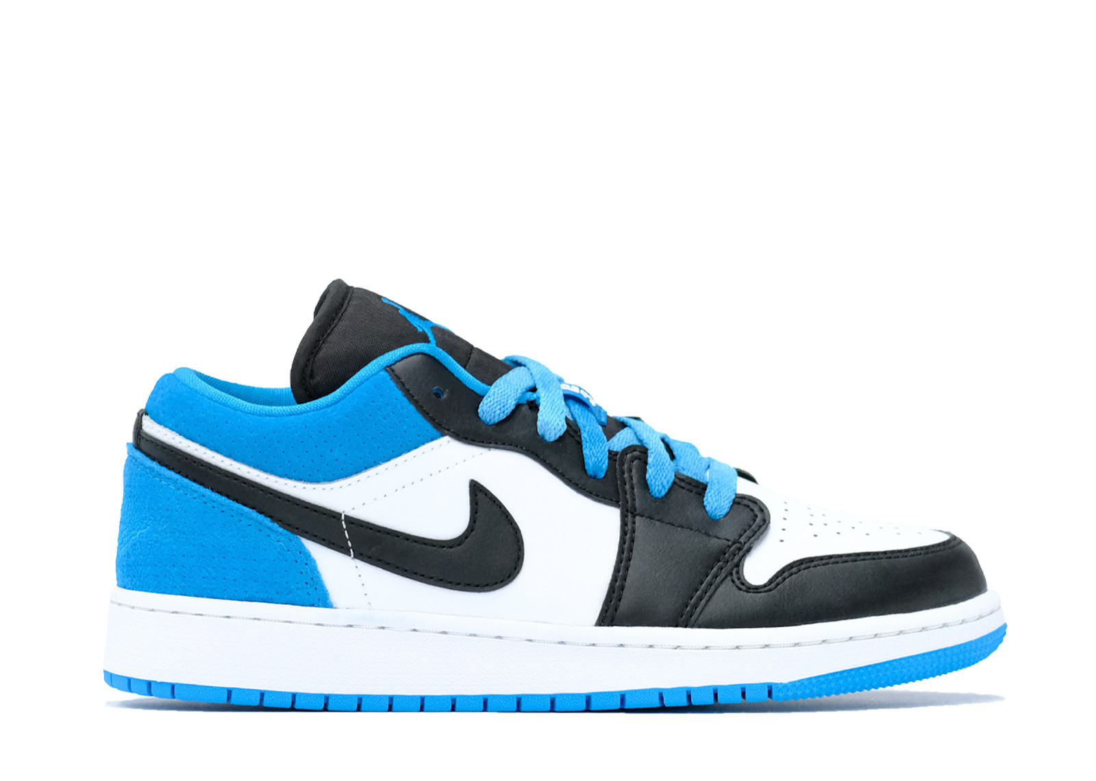 AIR JORDAN 1 LOW LASER BLUE (GS) image 1