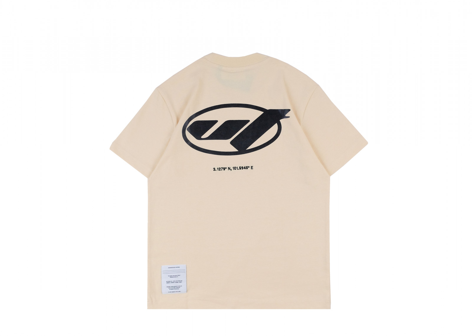 VTMT PLANET LOGO IVORY TEE image 1