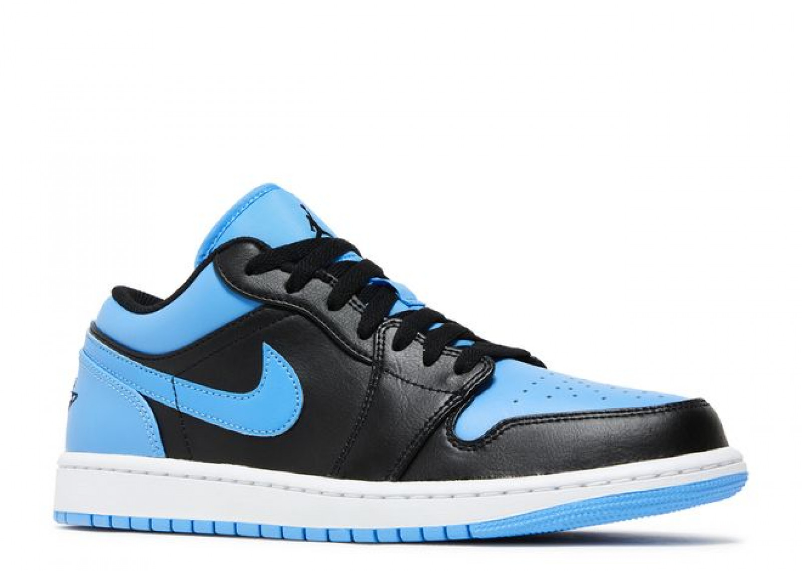 AIR JORDAN 1 LOW UNIVERSITY BLUE BLACK image 2