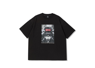 LIFEWORK KOREA SNAP HIPDOG SHORT SLEEVE BLACK