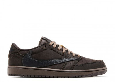 TRAVIS SCOTT X AIR JORDAN 1 LOW OG SP VELVET BROWN