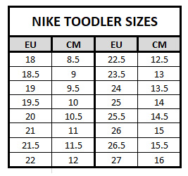 Air jordan 11 size cheap chart